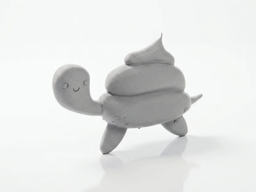 Mô hình Rùa Turdle với thiết kế vỏ xoắn độc đáo - Tượng 3D in ấn - Image 2