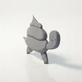 Mô hình Rùa Turdle với thiết kế vỏ xoắn độc đáo - Tượng 3D in ấn - Thumbnail 3