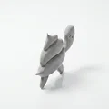 Mô hình Rùa Turdle với thiết kế vỏ xoắn độc đáo - Tượng 3D in ấn - Thumbnail 4
