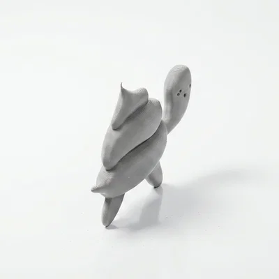 Mô hình Rùa Turdle với thiết kế vỏ xoắn độc đáo - Tượng 3D in ấn