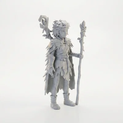 Mô hình in 3D Tree Elf Fantasy - Tượng tiên cây tinh xảo