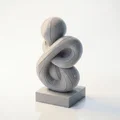 Mô hình điêu khắc trừu tượng Người phụ nữ uốn lượn - File in 3D - Thumbnail 1