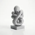Mô hình điêu khắc trừu tượng Người phụ nữ uốn lượn - File in 3D - Thumbnail 2