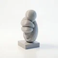 Mô hình điêu khắc trừu tượng Người phụ nữ uốn lượn - File in 3D - Thumbnail 3