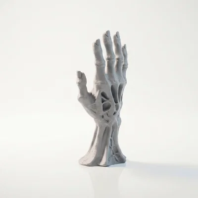 Mô hình điêu khắc bàn tay ma cà rồng in 3D