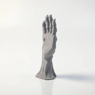 Mô hình điêu khắc bàn tay ma cà rồng in 3D