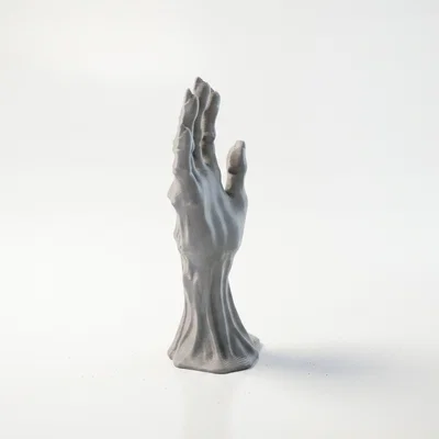 Mô hình điêu khắc bàn tay ma cà rồng in 3D