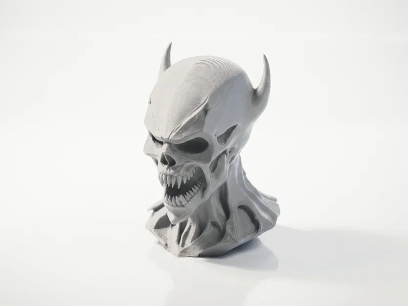 Mô Hình 3D Đầu Lâu Ma Cà Rồng Kinh Dị Dành Cho In 3D - Image 1