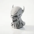 Mô Hình 3D Đầu Lâu Ma Cà Rồng Kinh Dị Dành Cho In 3D - Thumbnail 1