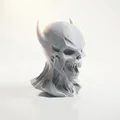 Mô Hình 3D Đầu Lâu Ma Cà Rồng Kinh Dị Dành Cho In 3D - Thumbnail 2