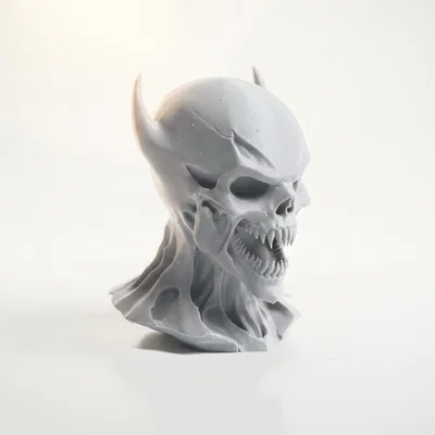 Mô Hình 3D Đầu Lâu Ma Cà Rồng Kinh Dị Dành Cho In 3D