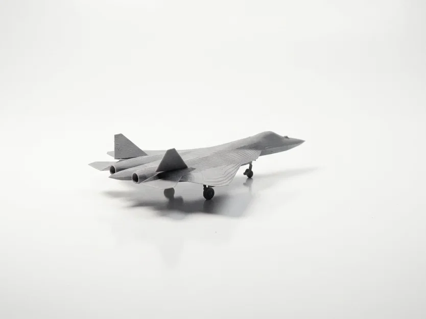Mô Hình Máy Bay Chiến Đấu Su-57 Có Thể In 3D - Image 2