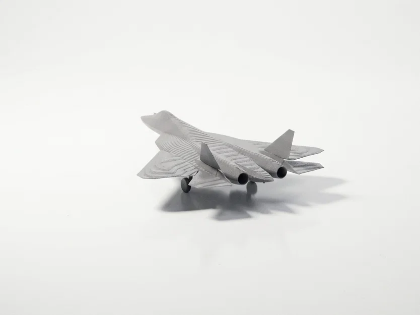 Mô Hình Máy Bay Chiến Đấu Su-57 Có Thể In 3D - Image 3