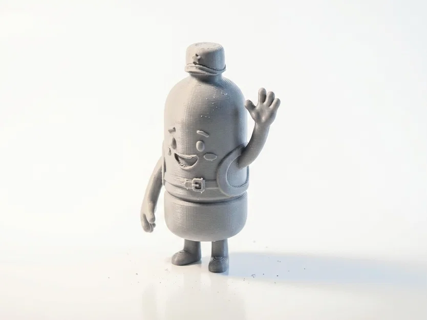 Mô hình linh vật Water Guy in 3D - Image 1