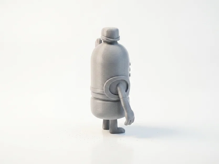 Mô hình linh vật Water Guy in 3D - Image 3