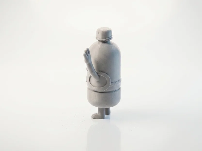 Mô hình linh vật Water Guy in 3D - Image 4