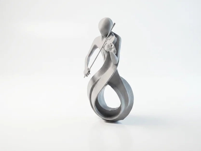 Tượng Nghệ Sĩ Violin - Mẫu In 3D Nghệ Thuật Đầy Tinh Tế - Image 1