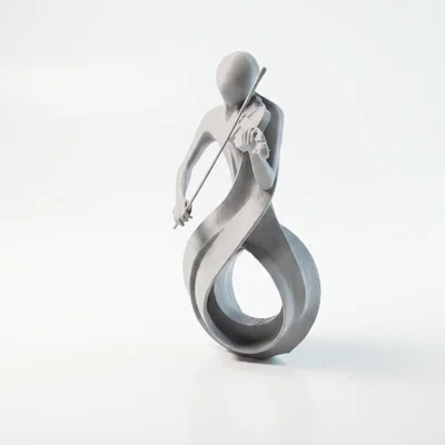 Tượng Nghệ Sĩ Violin - Mẫu In 3D Nghệ Thuật Đầy Tinh Tế