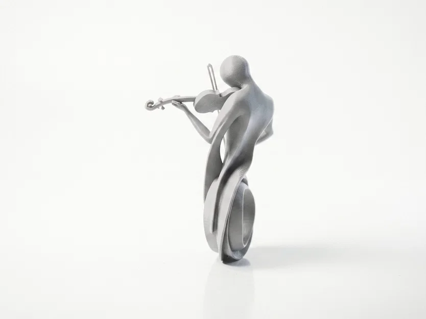 Tượng Nghệ Sĩ Violin - Mẫu In 3D Nghệ Thuật Đầy Tinh Tế - Image 4