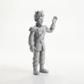Mô hình Vị Vua Vẫy Tay Chào – Nhân vật hoàng gia in 3D - Thumbnail 2