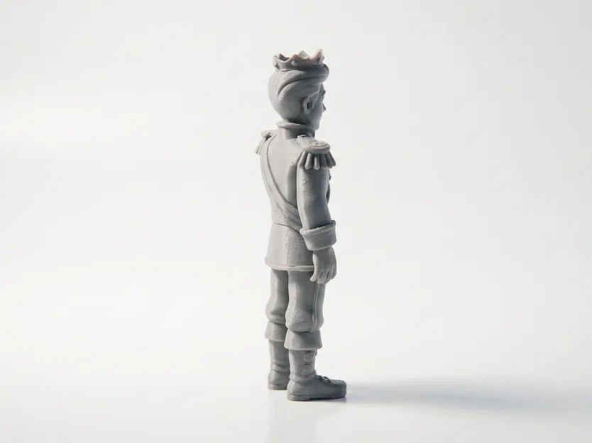Mô hình Vị Vua Vẫy Tay Chào – Nhân vật hoàng gia in 3D - Image 3
