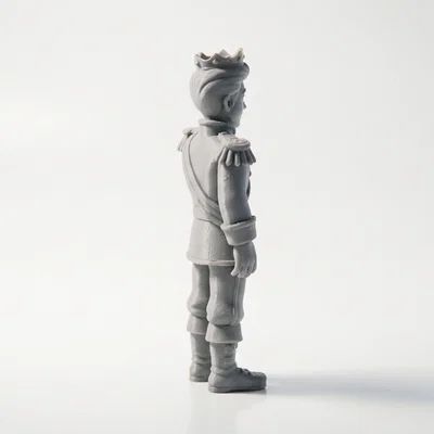 Mô hình Vị Vua Vẫy Tay Chào – Nhân vật hoàng gia in 3D
