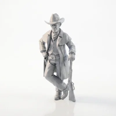 Mô hình cao bồi Western Slinger in 3D