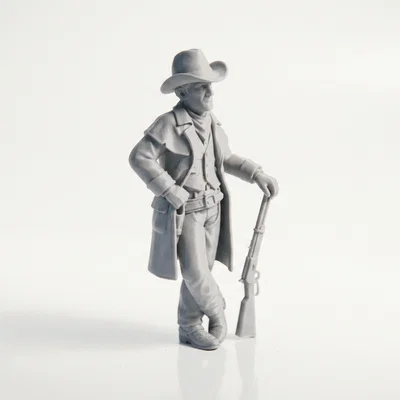 Mô hình cao bồi Western Slinger in 3D
