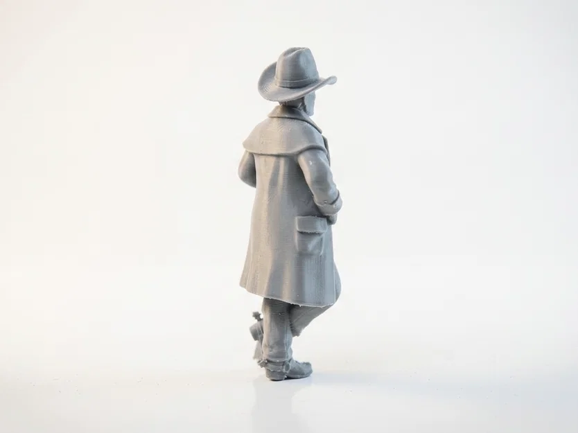 Mô hình cao bồi Western Slinger in 3D - Image 3