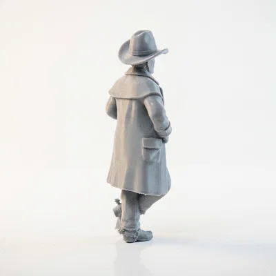Mô hình cao bồi Western Slinger in 3D