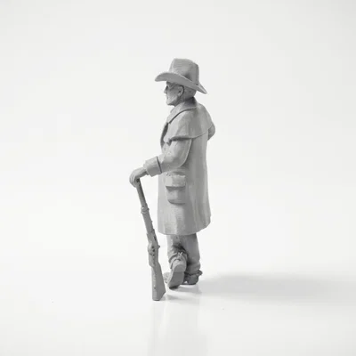 Mô hình cao bồi Western Slinger in 3D