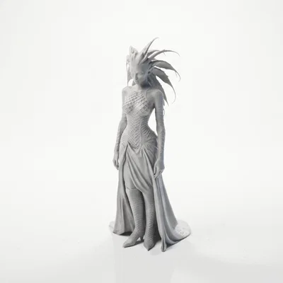 Mô hình Wild Elf Fantasy Figurine in 3D