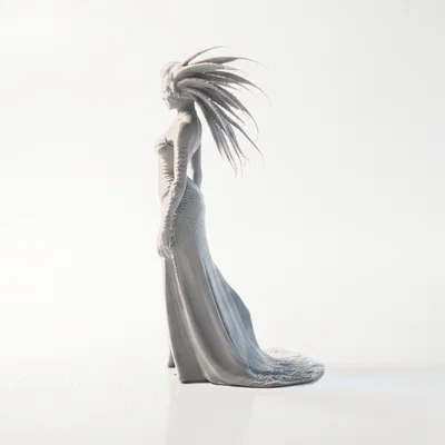 Mô hình Wild Elf Fantasy Figurine in 3D