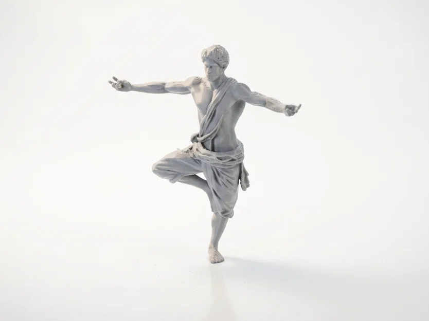 Mô Hình Tượng Yoga Man Thiền Định - File In 3D - Image 1