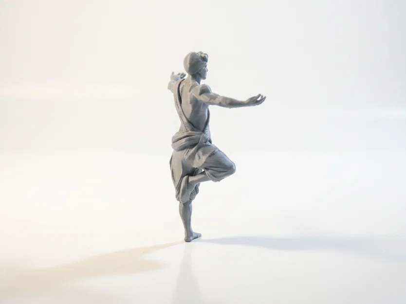 Mô Hình Tượng Yoga Man Thiền Định - File In 3D - Image 3