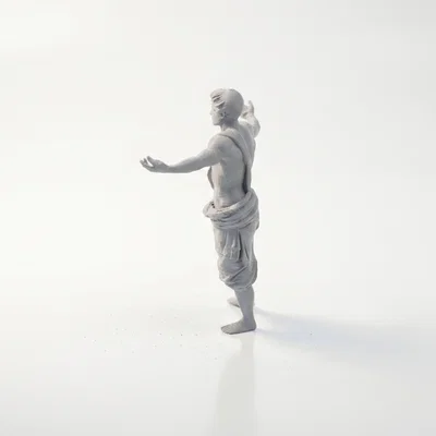Mô Hình Tượng Yoga Man Thiền Định - File In 3D