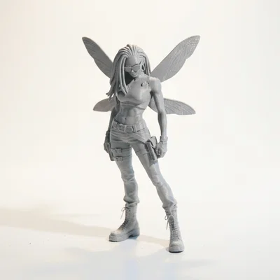 Mô hình nàng tiên có cánh tinh xảo - Tệp in 3D fantasy
