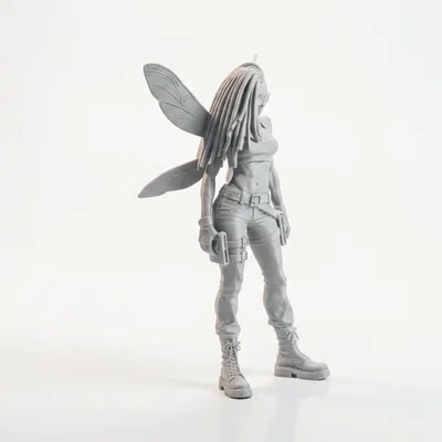 Mô hình nàng tiên có cánh tinh xảo - Tệp in 3D fantasy