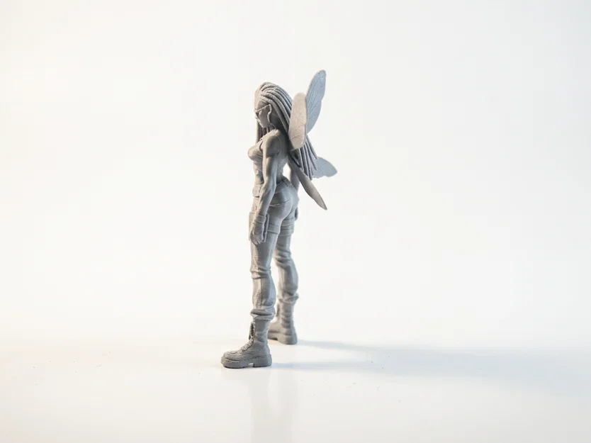 Mô hình nàng tiên có cánh tinh xảo - Tệp in 3D fantasy - Image 4