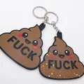 Móc khóa cục phân Kawaii "F*ck" in 3D | Quà tặng vui nhộn - Thumbnail 10