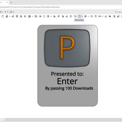 Nút Printables Create Button