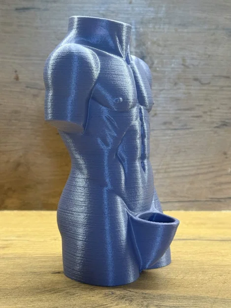 The Prickly Gentleman Planter – Chậu Xương Rồng Torso In 3D Độc Đáo - Image 2
