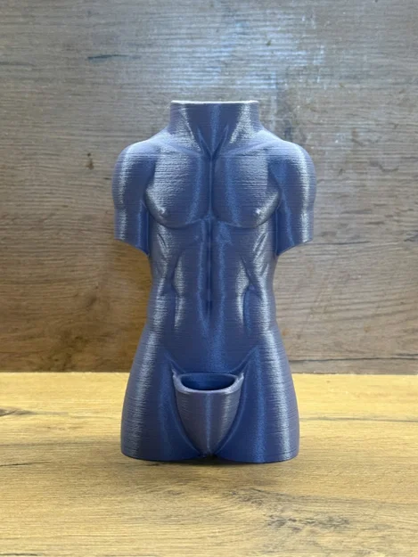 The Prickly Gentleman Planter – Chậu Xương Rồng Torso In 3D Độc Đáo - Image 4