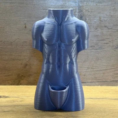 The Prickly Gentleman Planter – Chậu Xương Rồng Torso In 3D Độc Đáo