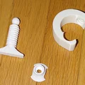 C-Clamp cho ống đường kính 20mm (thiết kế ban đầu cho khung giường) - Thumbnail 1