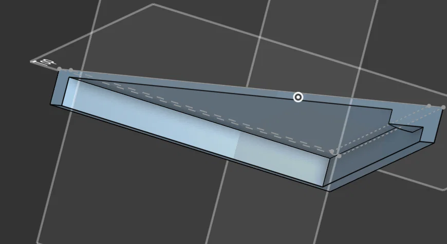 Bàn treo đầu giường tầng đơn giản - Mẫu in 3D thông minh - Image 2