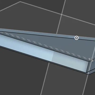 Bàn treo đầu giường tầng đơn giản - Mẫu in 3D thông minh