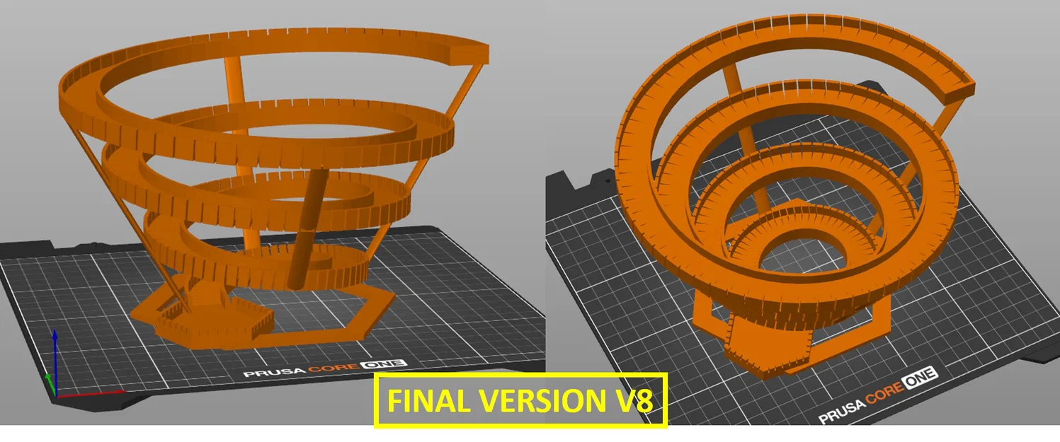 Mô hình Đường đua bi phong cách Tương lai (Futuristic Marble Run) - Image 1