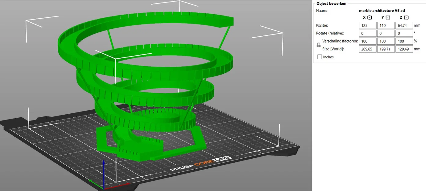Mô hình Đường đua bi phong cách Tương lai (Futuristic Marble Run) - Image 6