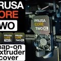 Nâng cấp Prusa CORE TWO - Mặt nạ Nextruder dạng kẹp - Thumbnail 1